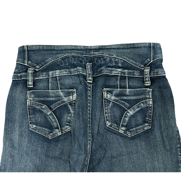 Vizio Studio Dark Wash Mid-Rise Jeans Womens Size 6 - Picture 8 of 9